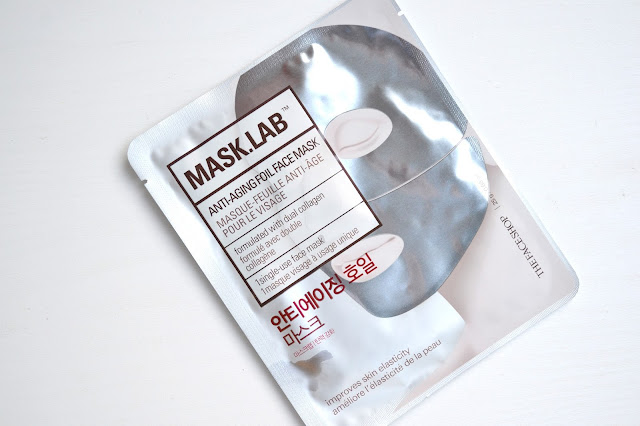 The Face Shop Mask.Lab Anti Aging Foil Face Mask Review 