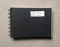 Sketch book with cartridge sheets sized 4" X 5" for study works by Manju Panchal