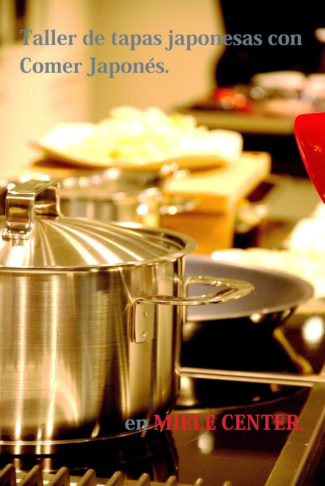 Taller de tapas japonesas con Comer Japonés en Miele Center. — Chez Silvia