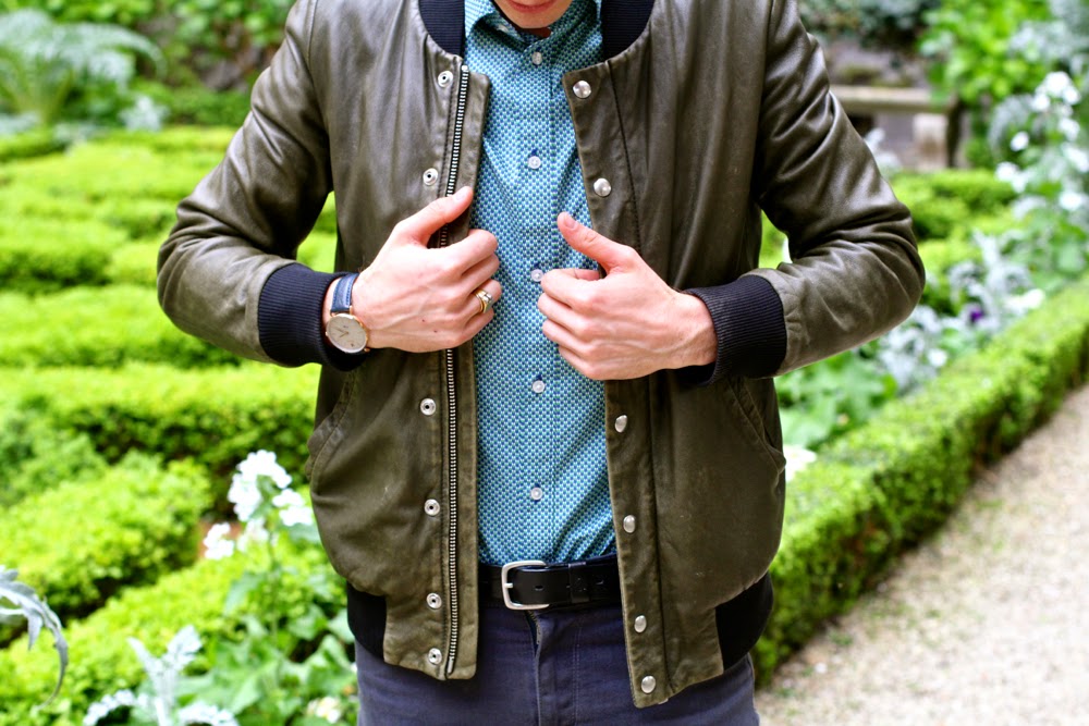 BLOG-MODE-HOMME-PARIS-Jacket-Iro_Celioclub-Chemise_Asos-Skinny_Pair-of-Kings_Charlie-Watch-Montre_Streetstyle-Carnavalet-Musée1