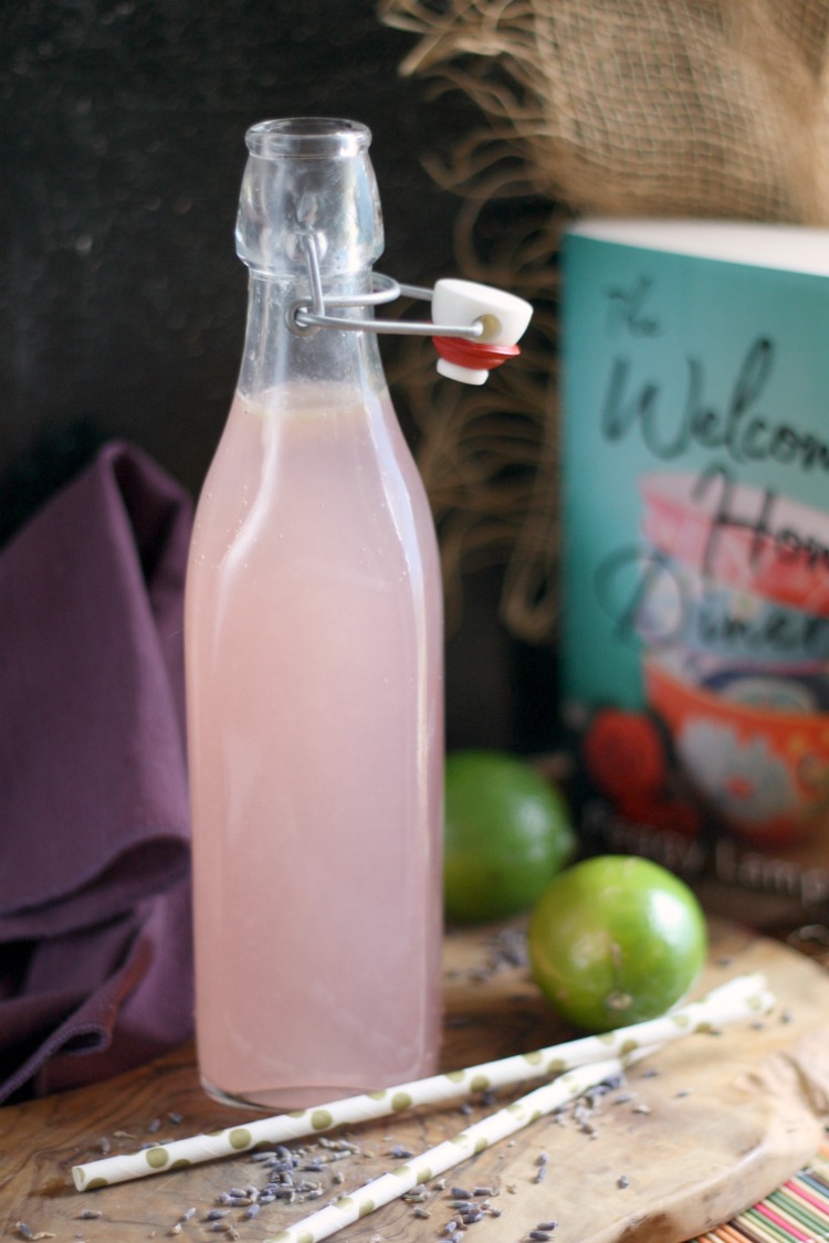 Lavender-Lime Soda | The Welcome Home Diner