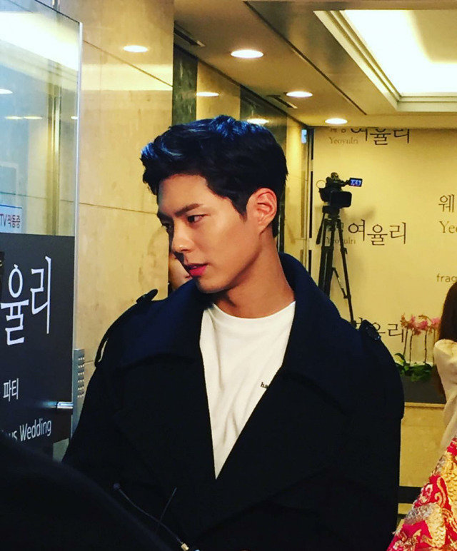 박보검 어제 코앞에서 보는것 같은 종방연 사진 | 인스티즈
