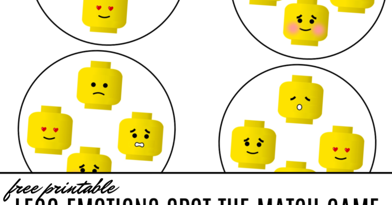 Lego Emotions Chart