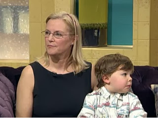 Image: Joy of Scotland's oldest mother, aged 50. Photo Credit: Programmes.STV.tv