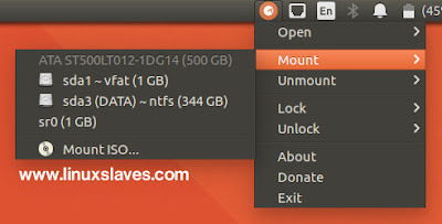 Mount and Unmount Partition, ISO, USB Flash Drive on Ubuntu Easily