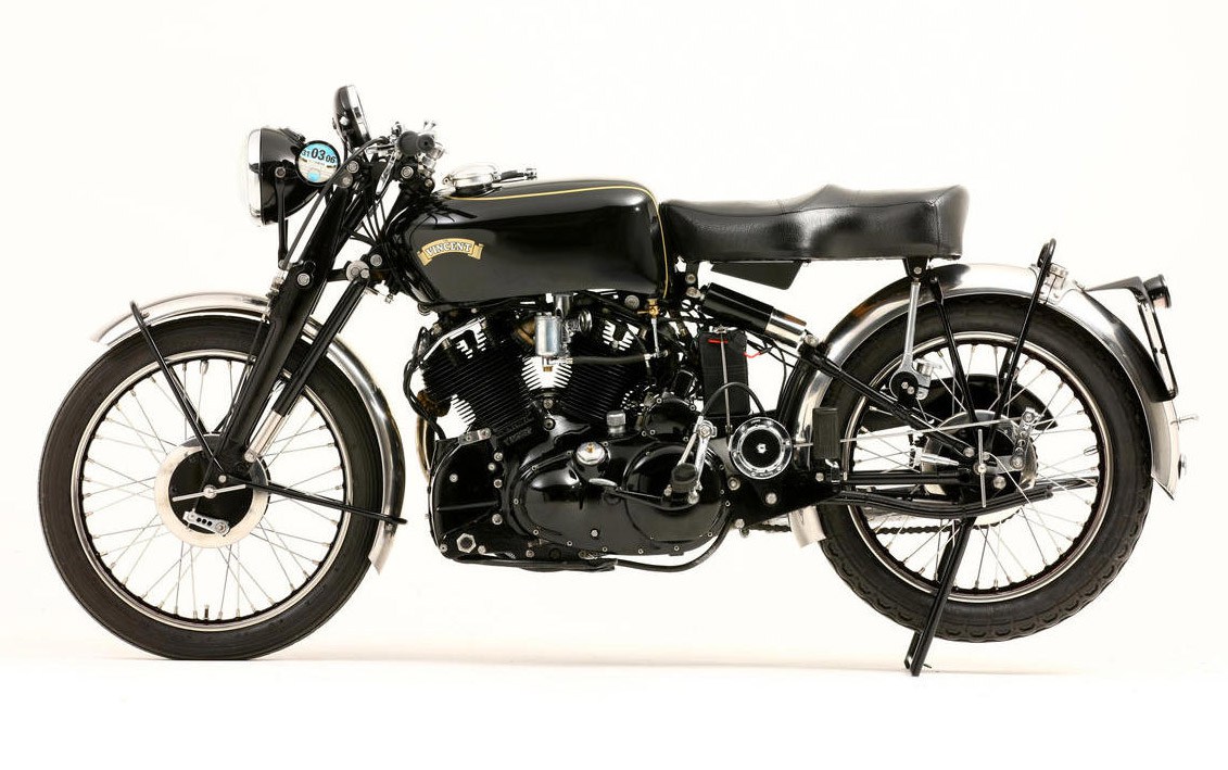 1952 vincent black lightning motorcycle for sale