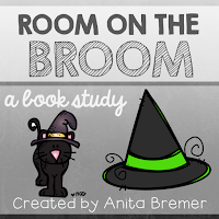 Room on the Broom book study companion activities for Kindergarten and First Grade