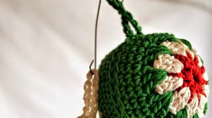 Esferas para el Árbol de Navidad al crochet