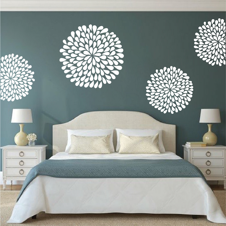 70 Gambar Stiker Dinding Kamar Tidur dengan Motif Modern Terbaru