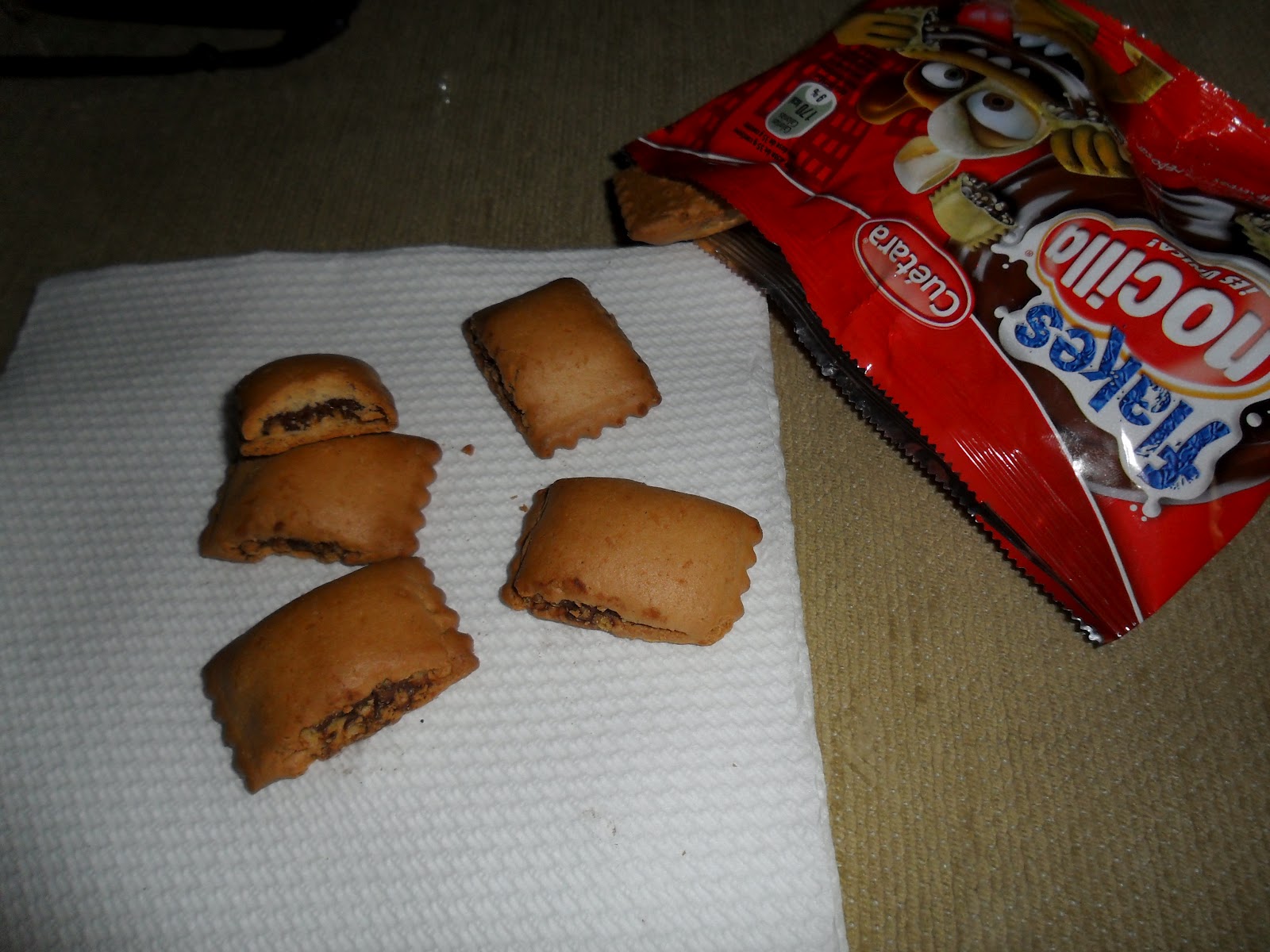 Rececatas Cata galletas Cuetaras flakes nocilla