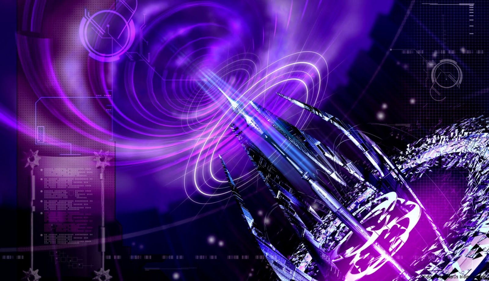 Cool Purple Abstract Backgrounds
