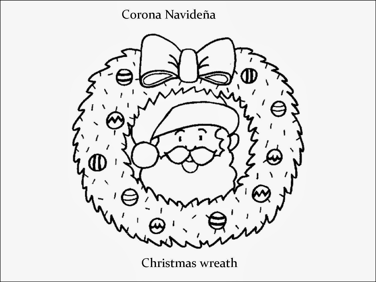 Imagenes para dibujar en Ingles y español: Imagenes de Navidad para