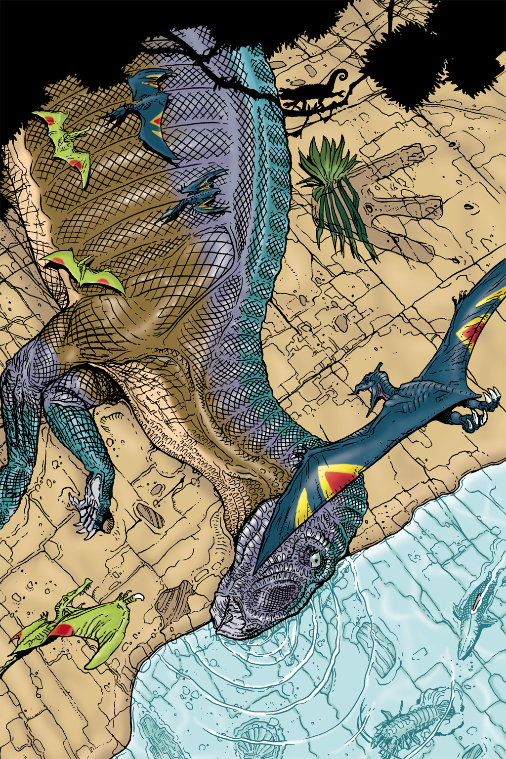 Age of Reptiles Omnibus Chap 6 - Next Chap 7