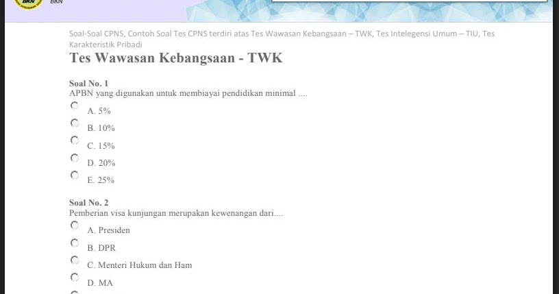 Download Kumpulan Soal dan Pembahasan Tes PPPK/P3K Lengkap Dengan Video