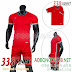 Áo Bóng Đá Không Logo Đẹp Puma HB Đỏ