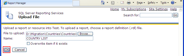 SSRS: Cara Upload File Report (.rdl) Ke Report Server SQL 