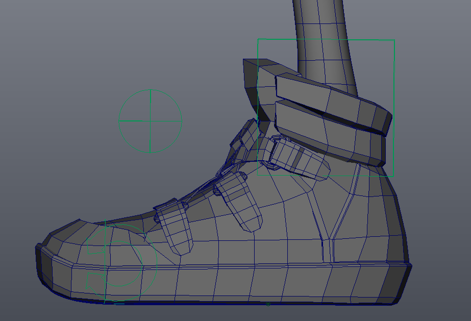 Robot Squids: Variable foot rig