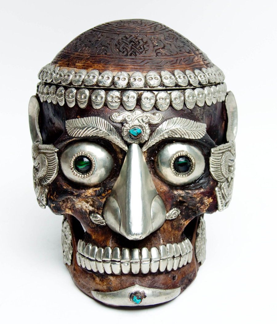 CarpeDiem TattooStudio Indonesia: Tibetan Skull tattoo