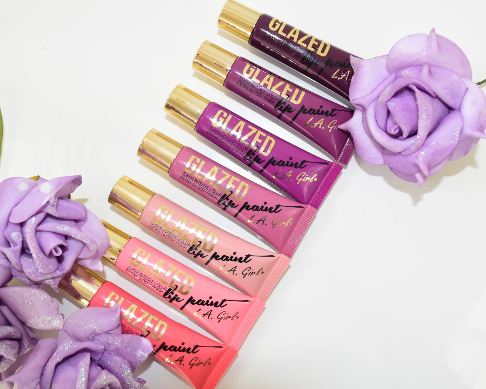 Meagan's Obsessions L.A. Girl Glazed Lip Paint Review and Swatches