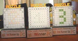 Indian Puzzle Championship 2017 Trophies