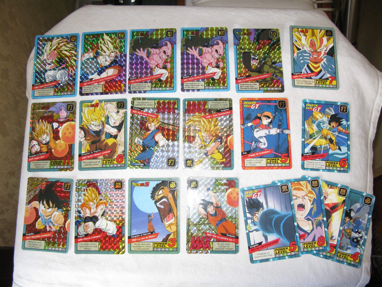 Carte dbz carddass