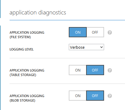 Application Diagnostics For Application Logging - Windows Azure Application Diagnostics For Application Logging - Windows Azure