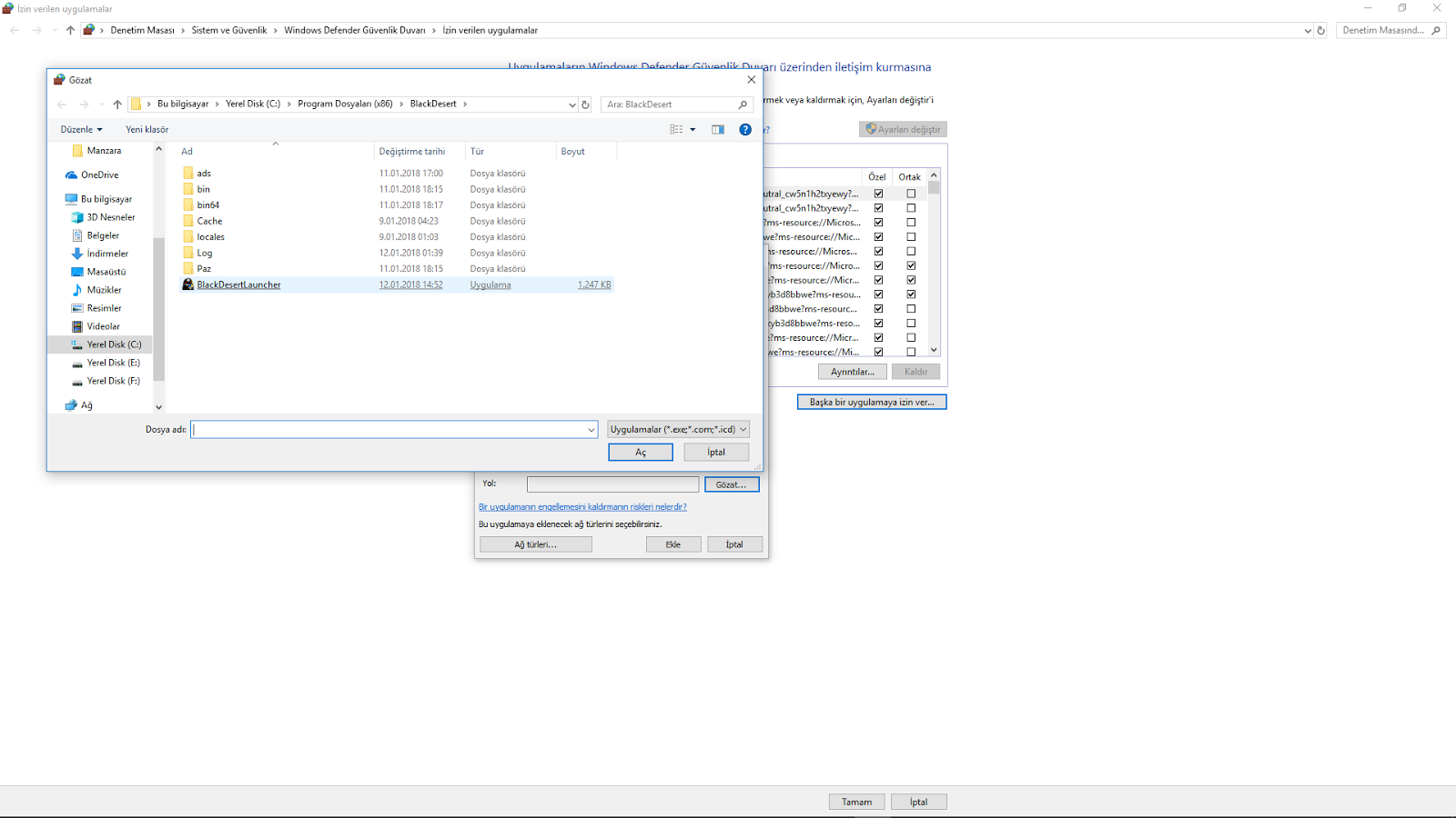 Black Desert Online Launcher ve İndirme Sorunları Çözümü