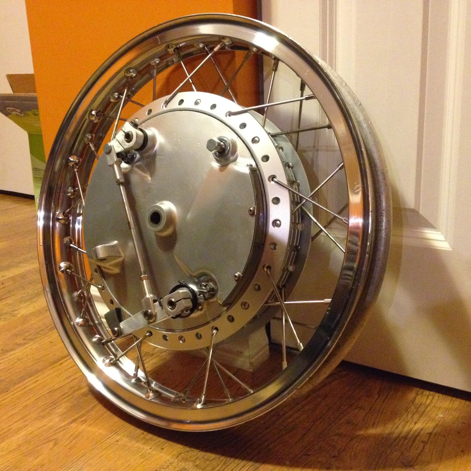 drum brake wheel shoe leading brakes wheels motorcycle 4ls motorcycles h1r yamaha peace single rims cafe rear four racing racer