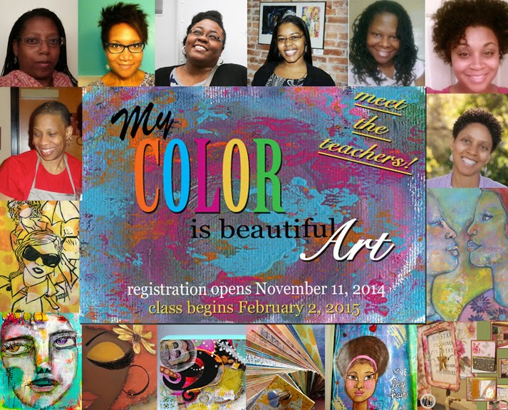 Instructor line-up, 'My Color is Beautiful Art' 2015 workshop