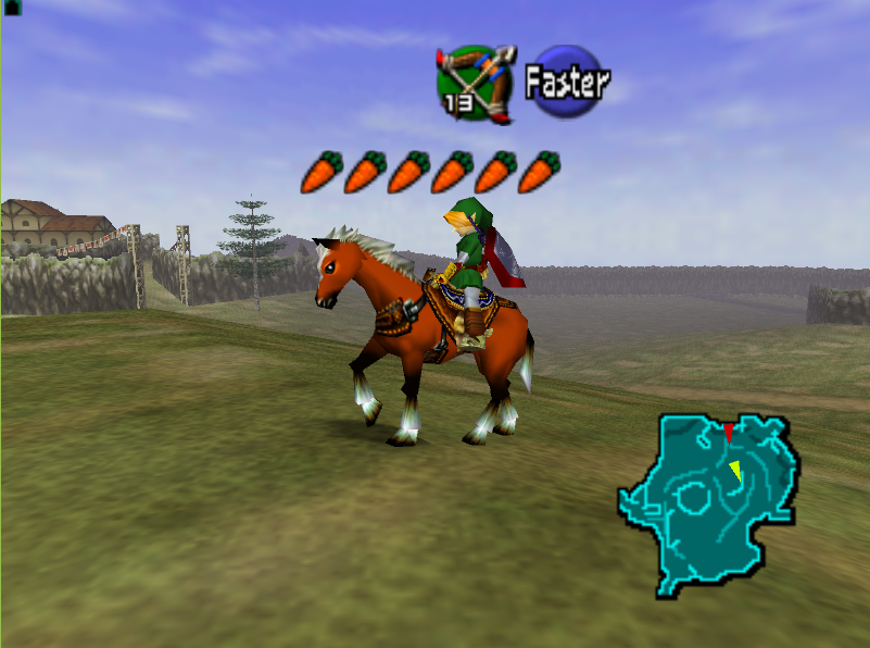 Random Convergence Point The Legend of Zelda Ocarina of Time (N64)