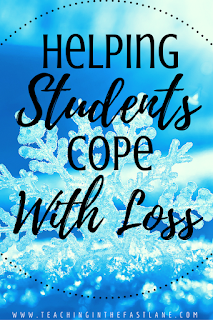 Steps to take to support your students when they are coping with loss. 