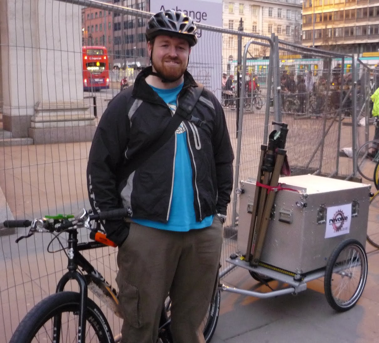 Mad Cycle Lanes of Manchester Mobile Bicycle Repair Man