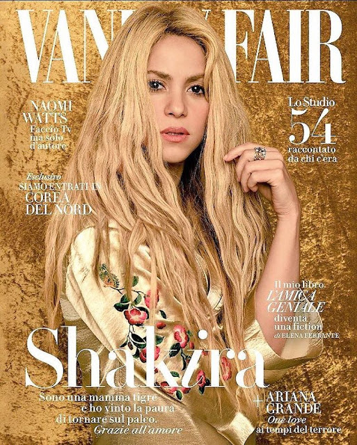 Shakira y su portada de Vanity Fair Italia