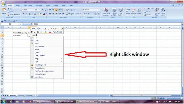 Rupee symbol in MS Office Excel 2007