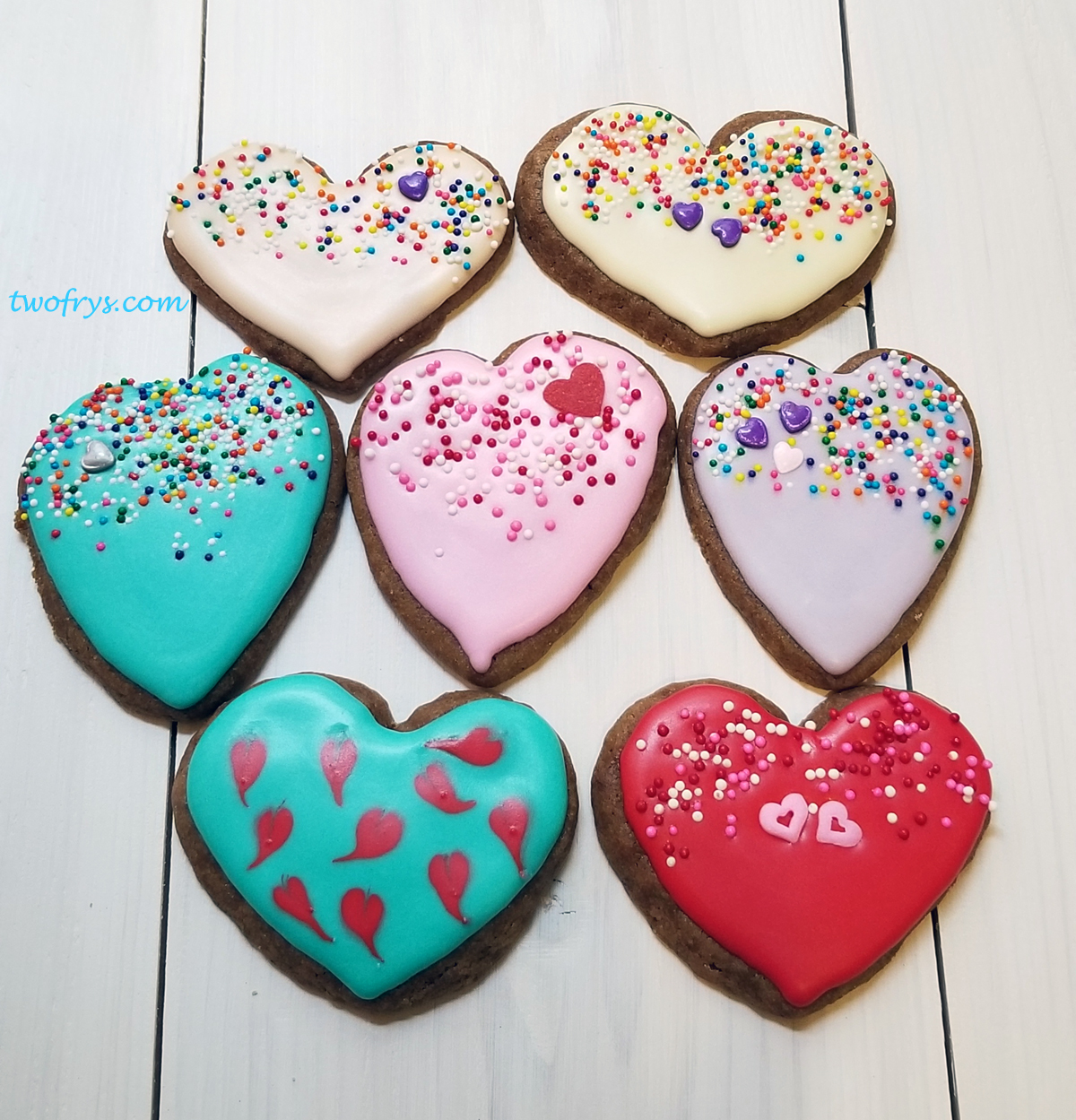 Two Frys: Valentine's Day Cookies