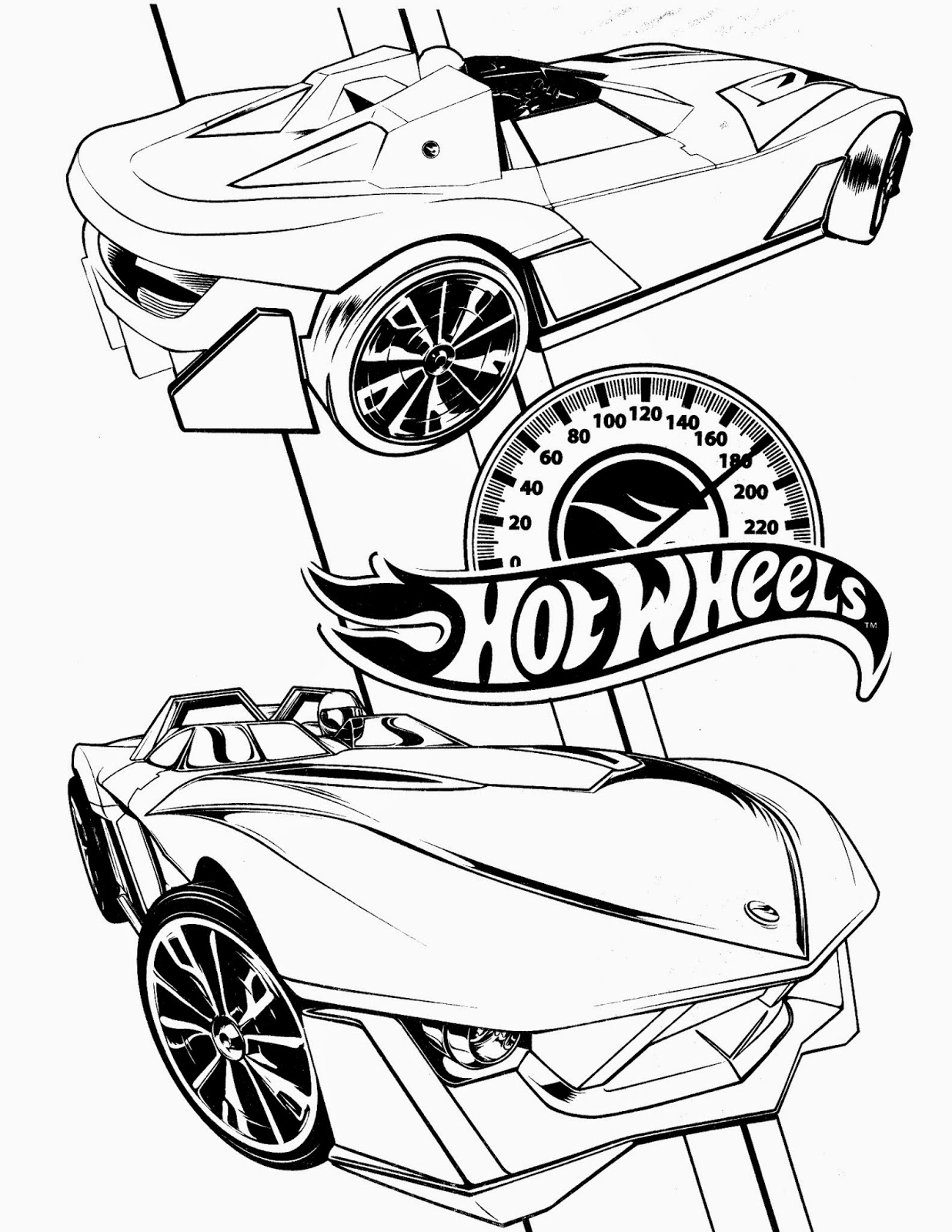 Hot Wheels Racing League Hot Wheels Coloring Pages Set 4 Hot Wheels Racing League Hot Wheels Coloring Pages Set 4
