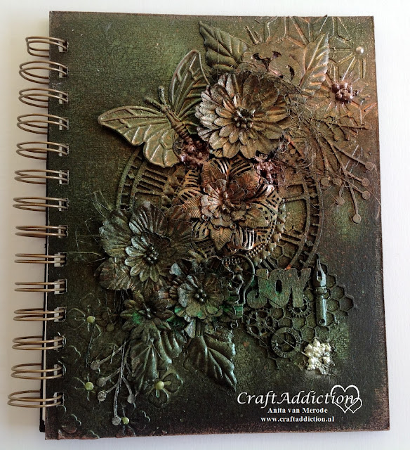 CraftAddiction Designteam Mixed Media blog Mixed Media boekje