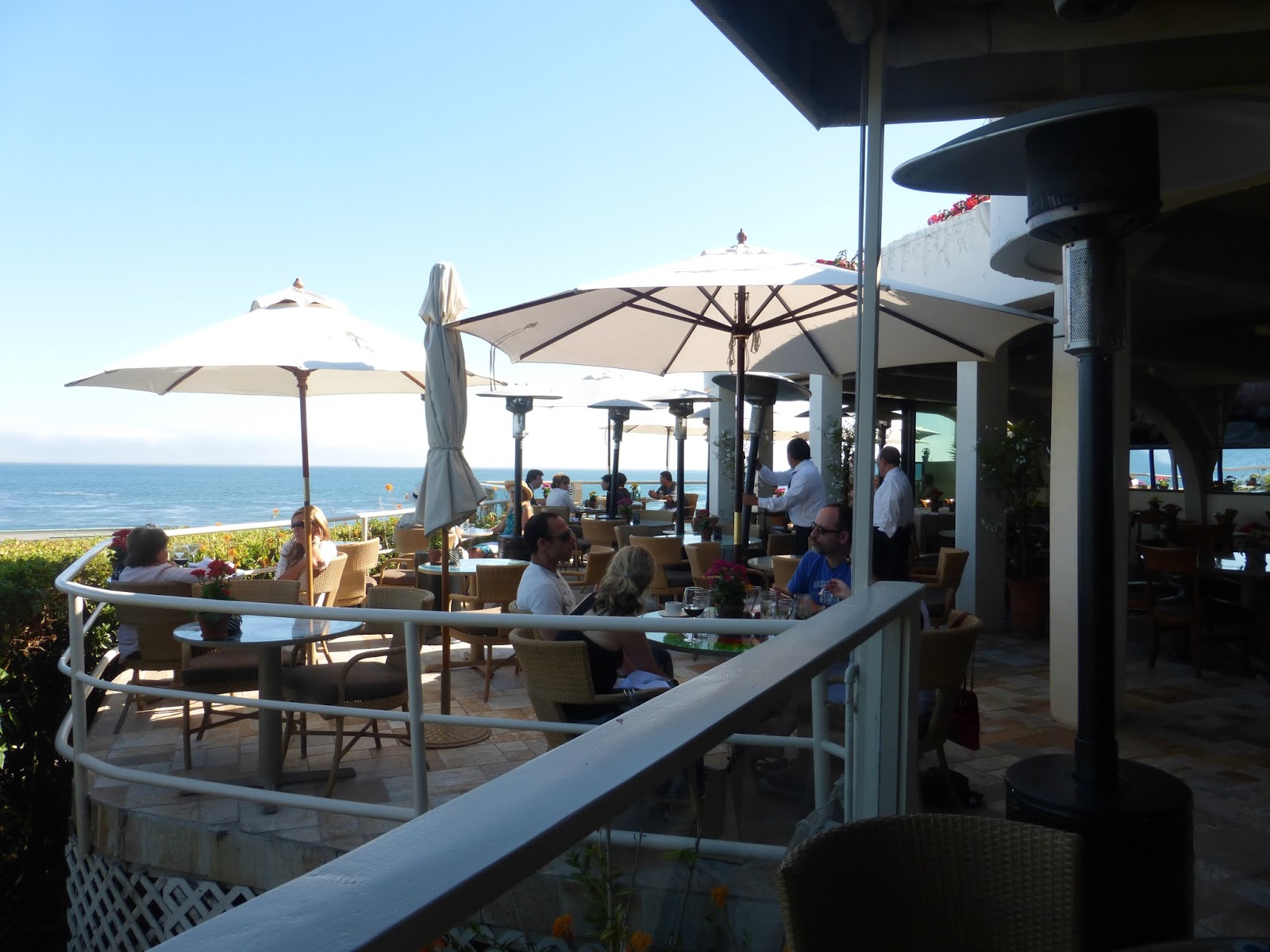 Los Angeles Scene Decadent Lunch at Geoffrey's in Malibu