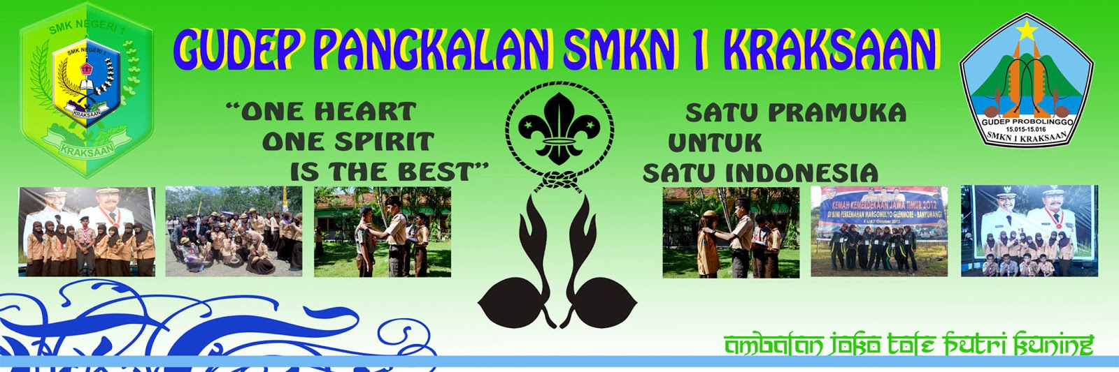  Banner  Pramuka  SMK Negeri 1 Kraksaan GuDep Pangkalan 
