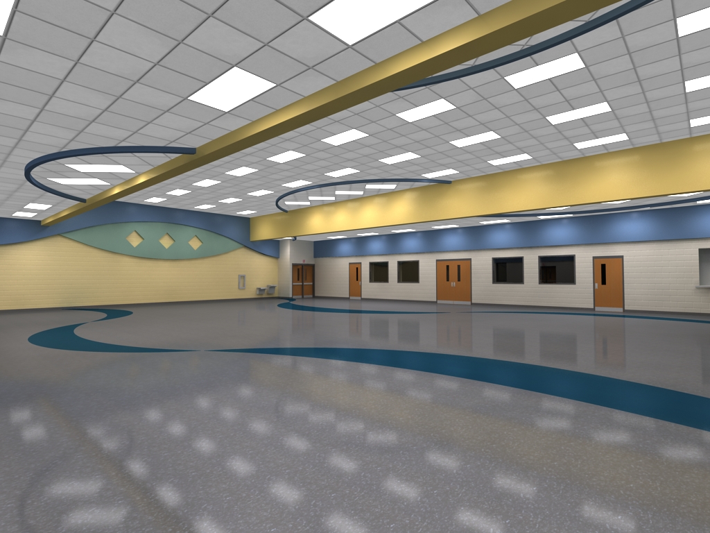 Clays Mill Elementary Architectural Renderings of the Finished Building