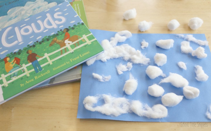 Types of Clouds Activity with Cotton Balls