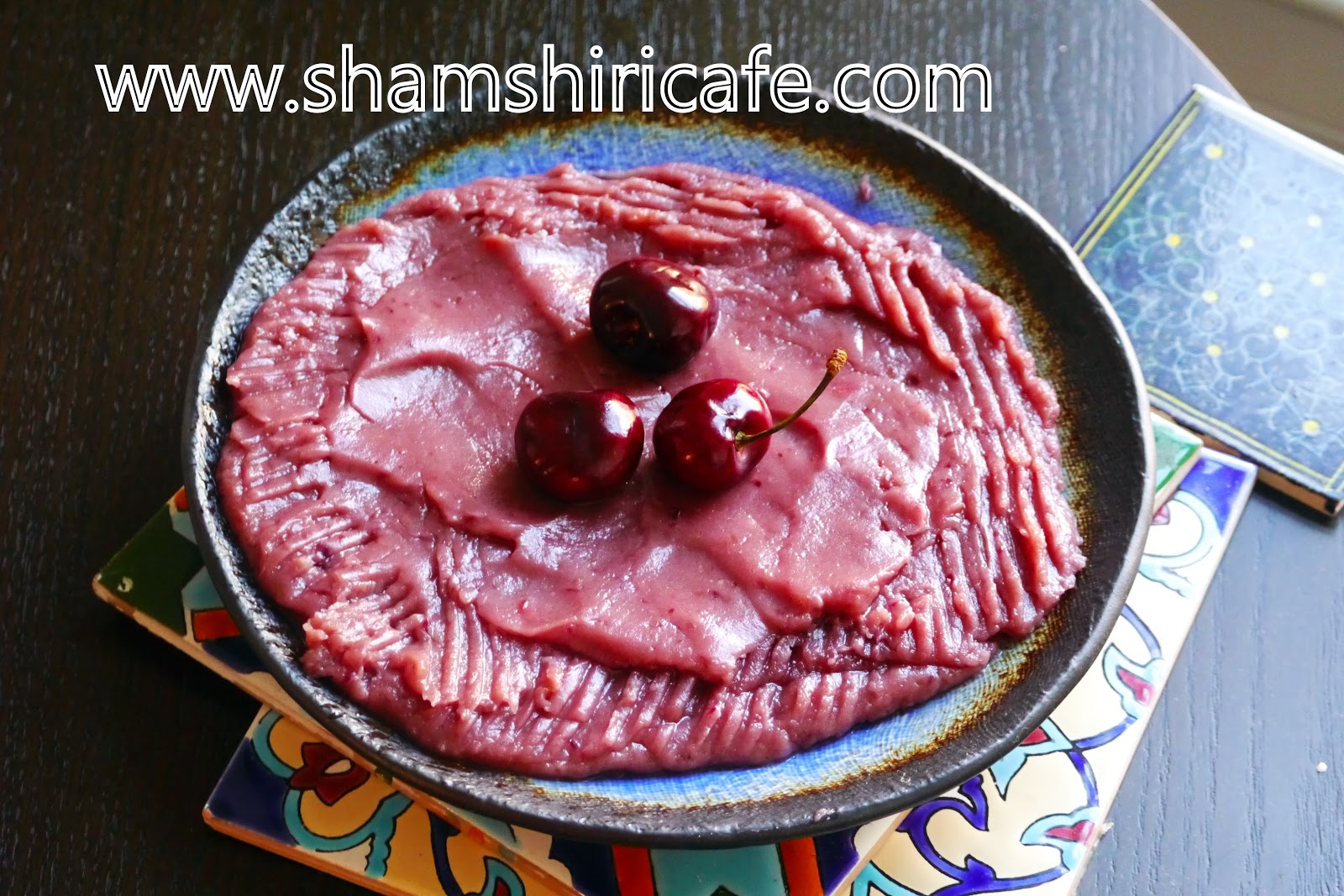 Halvah, with a taste of cherry