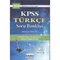 İrem Yayıncılık KPSS Türkçe Soru Bankası (2016) İrem Yayıncılık KPSS Türkçe Soru Bankası (2016)