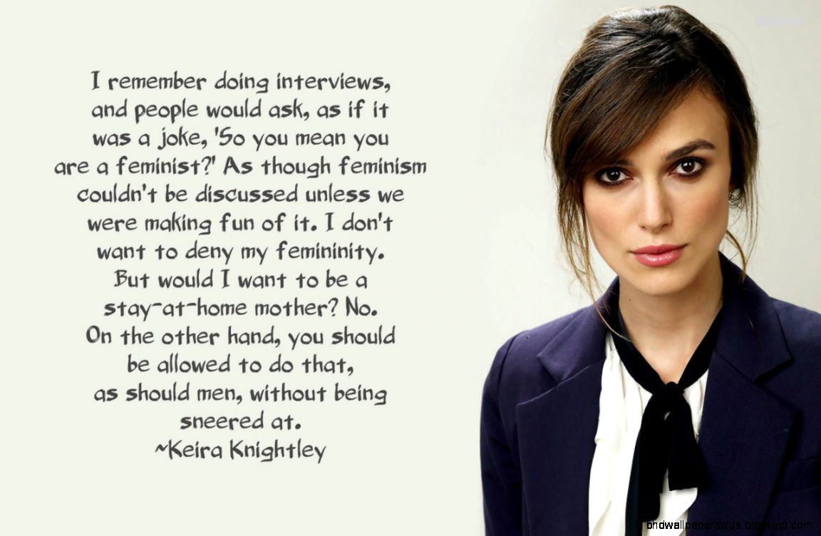 Keira Knightley Quote