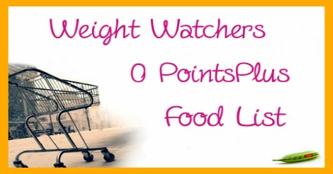 Weight Watchers Points Food List Weight Watchers Points Food List
