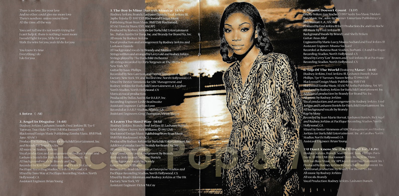 Discos Pop & Mas Brandy Never Say Never