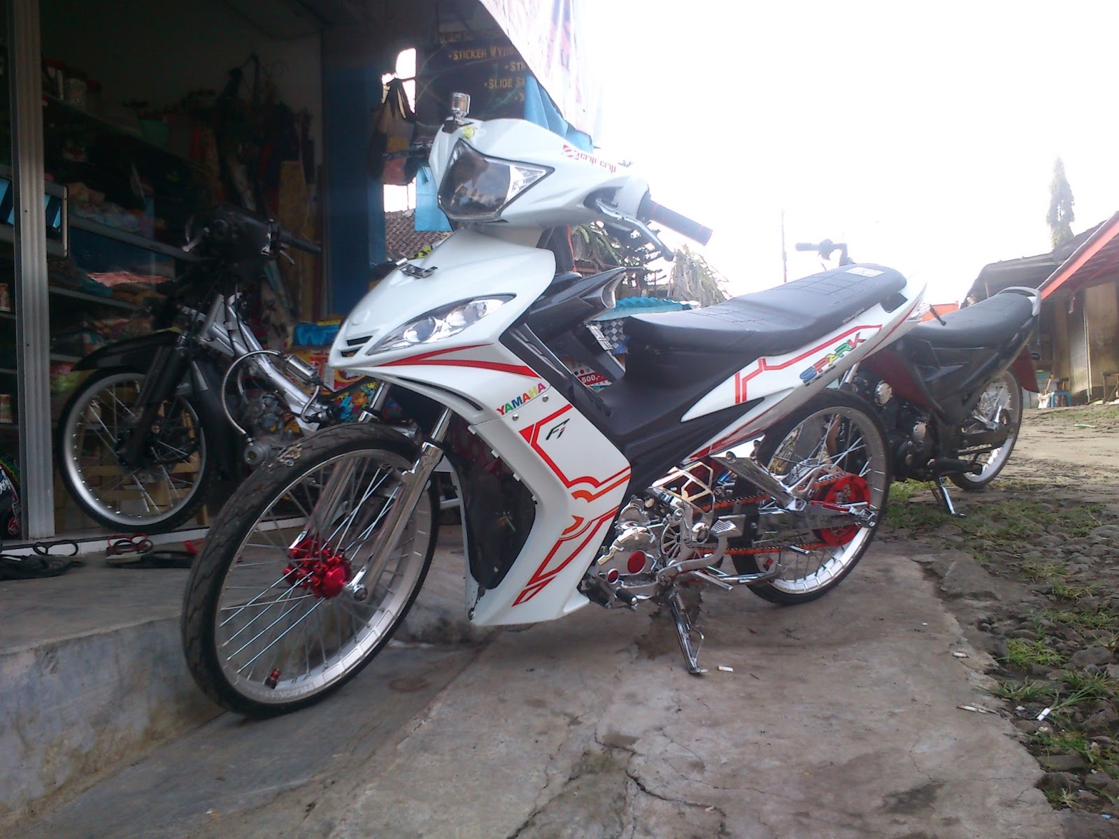 Gambar Jupiter Mx Lama Cutting Sticker 2020