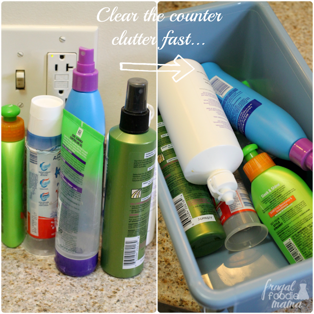 Get your bathroom guest ready in just 10 minutes with my simple cleaning tips. Perfect for busy holiday dinners or when unexpected guests show up! #InspiredGathering #ad
