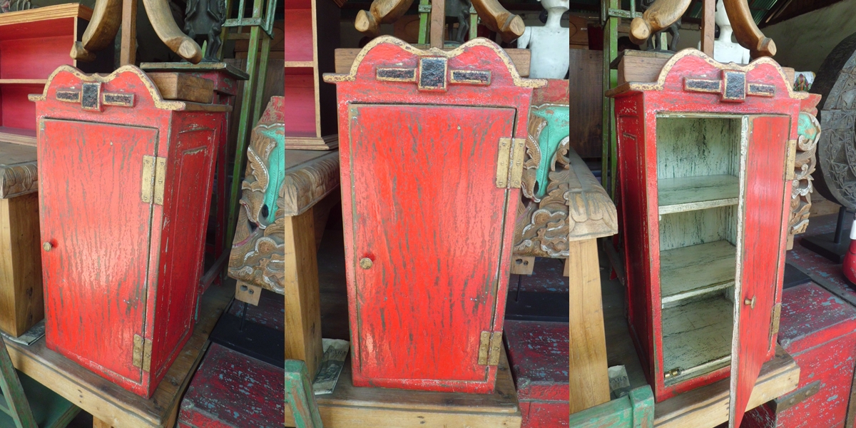 Old painted art on medicine