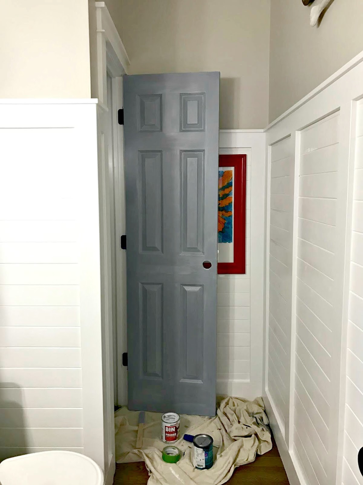 How to paint interior doors black Thrifty Decor Chick Thrifty DIY